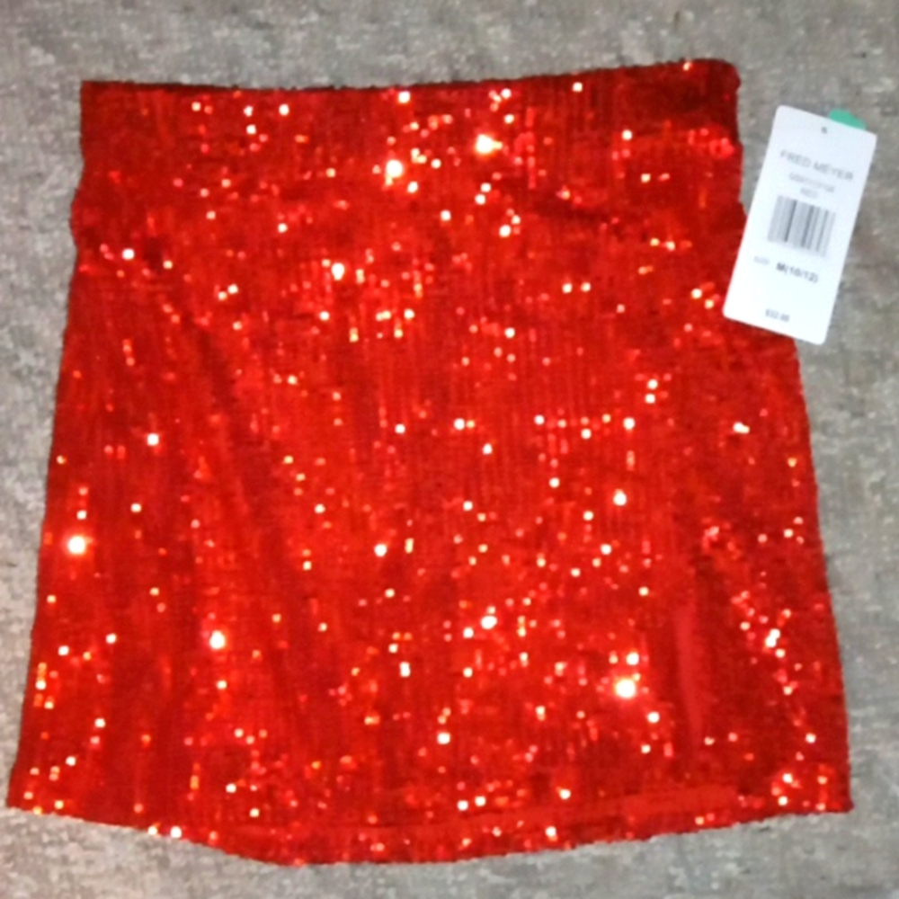 Girls Sequence Skirt